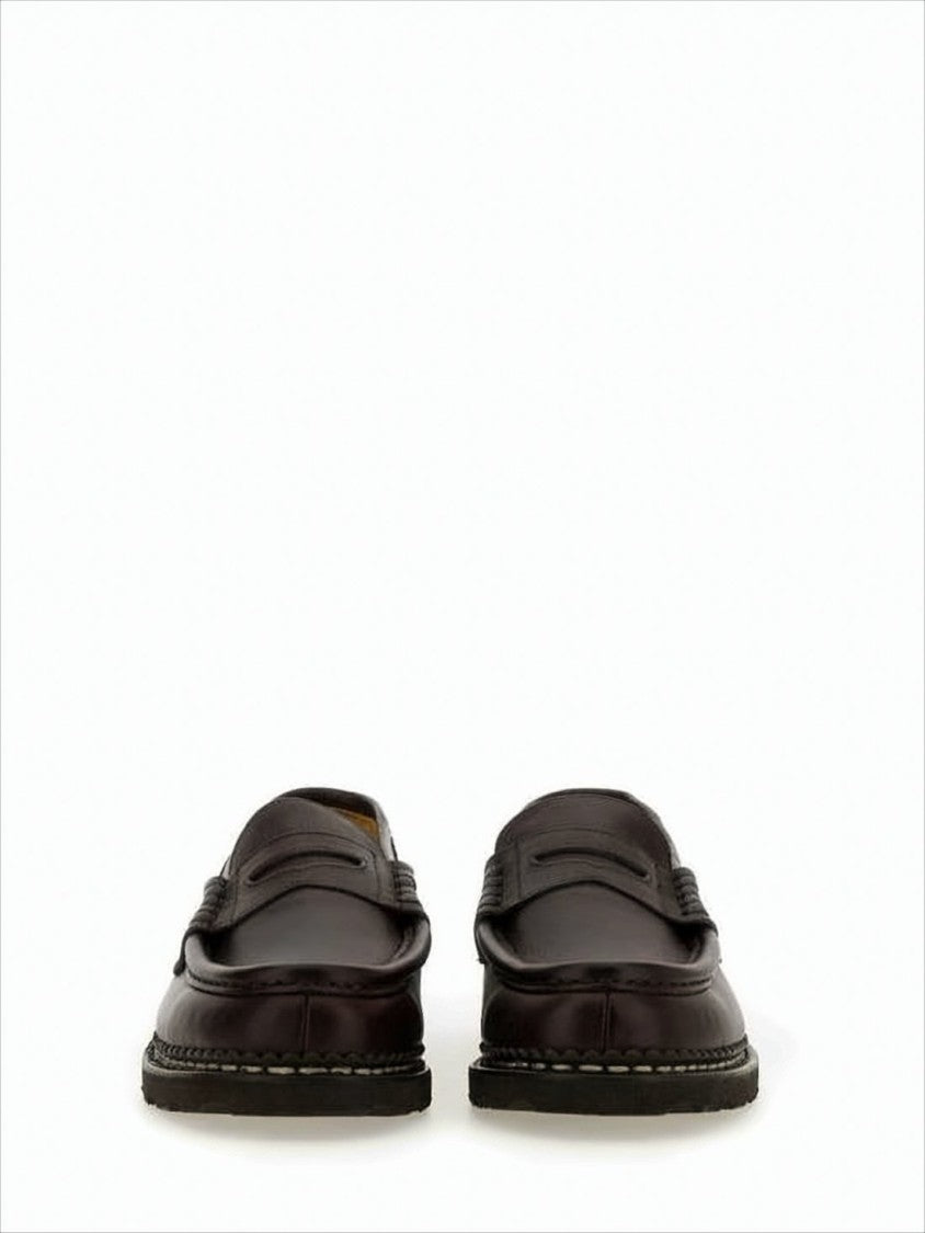 Paraboot Penny Loafers With Smooth Leather Upper