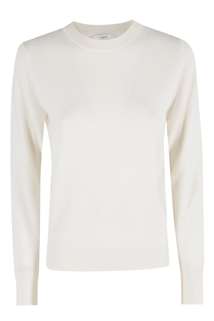 Vince Minimalist Crew Neck Cashmere Sweater