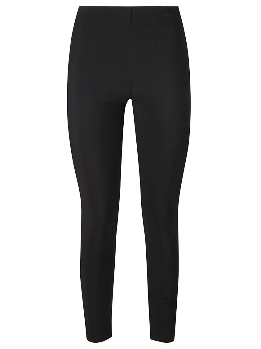 Wolford Sculpted Black Scuba Leggings With High Waist Design