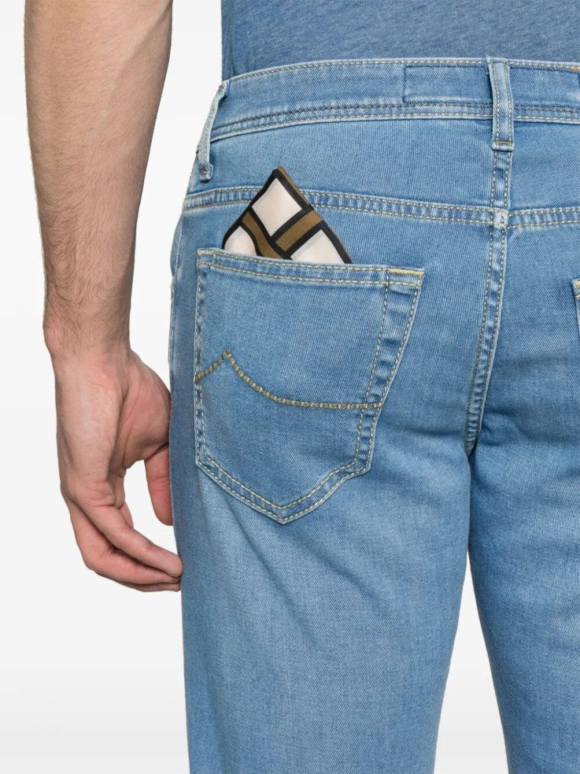 Jacob Cohen 5-Pocket Super Slim Fit `Nick` Jeans