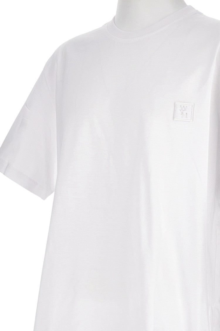 Wooyoungmi Oversize Crew-Neck T-Shirt With Flower Motif
