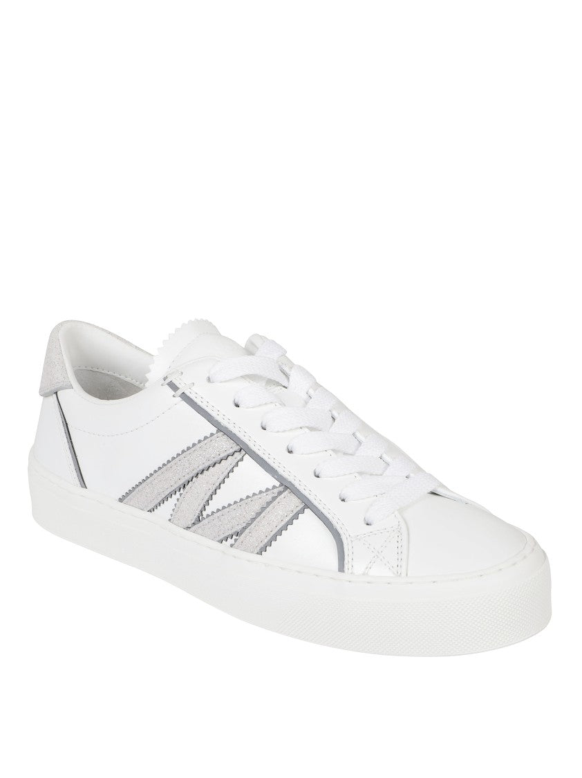 Moncler Contemporary White Leather Sneakers