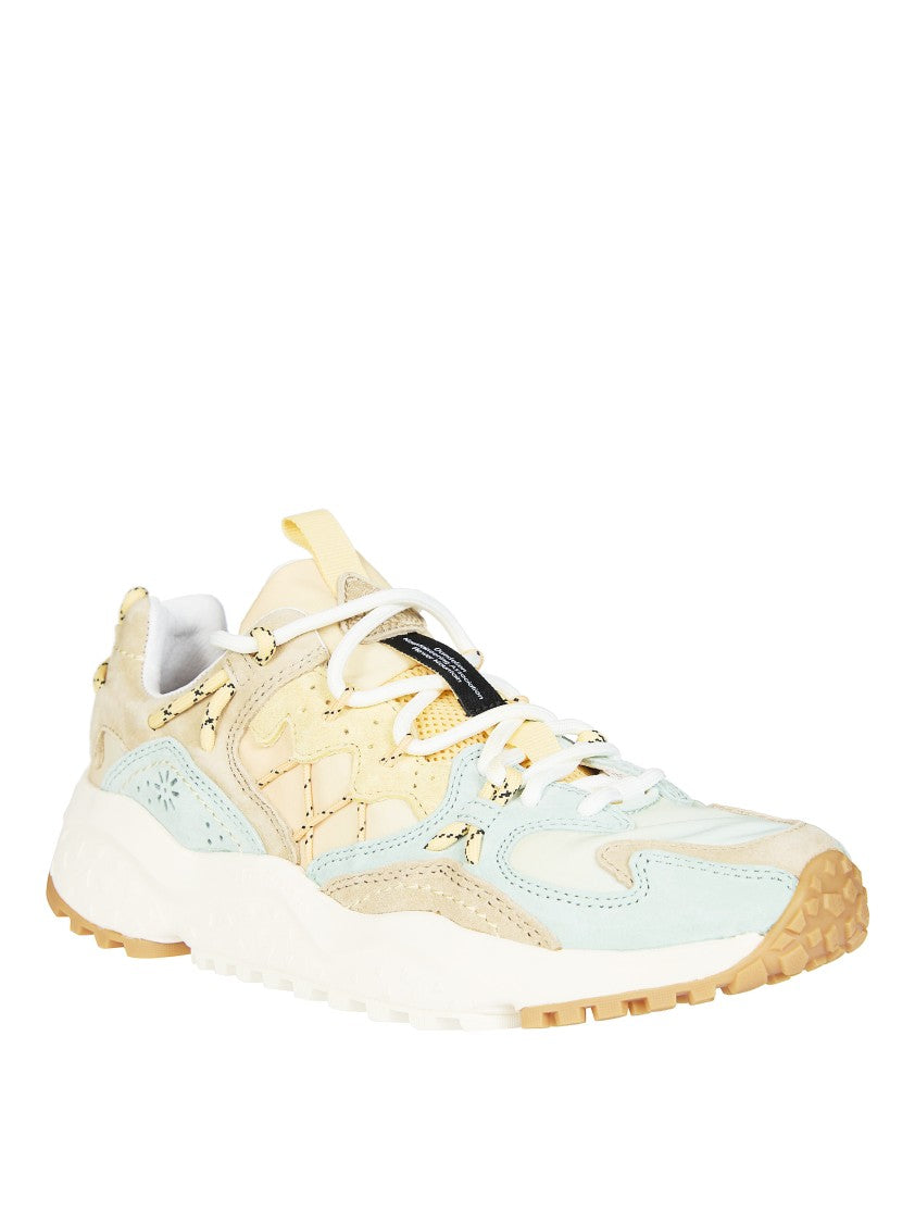Flower Mountain Neutral Yamabushi Pig Nubuck Sneakers