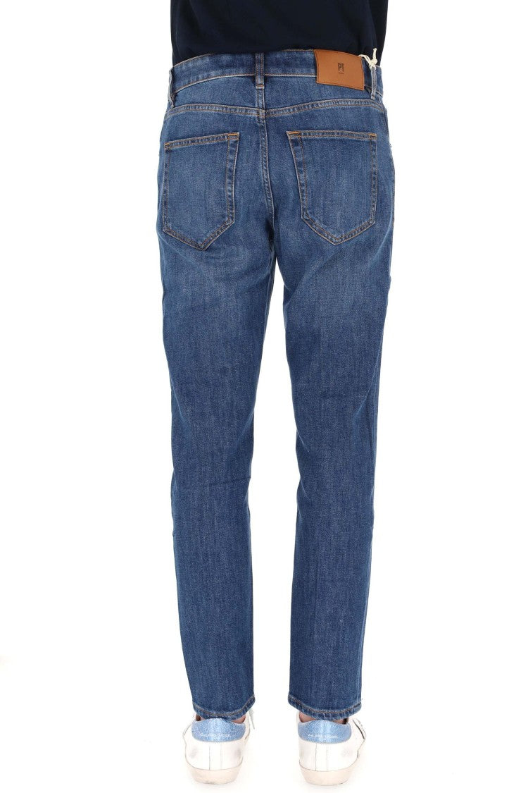 Pt Denim Reggae Tapered Cotton Comfort Jeans