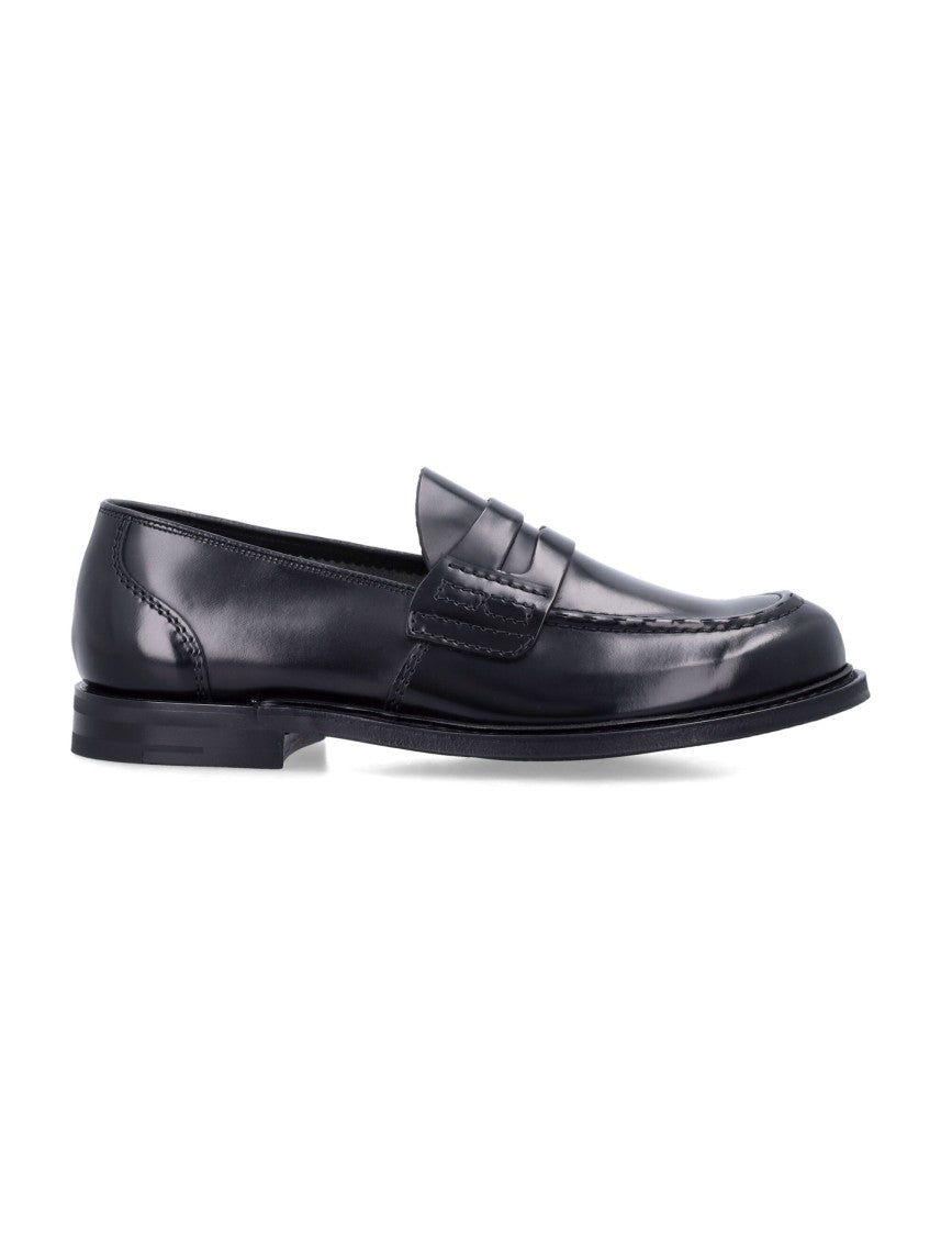 Church's Penny Loafer With Hand-Brushed Bookbinder Leather