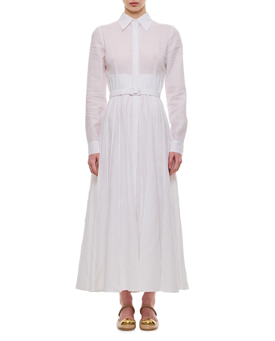 Gabriela Hearst Dewi Midi Cotton Dress
