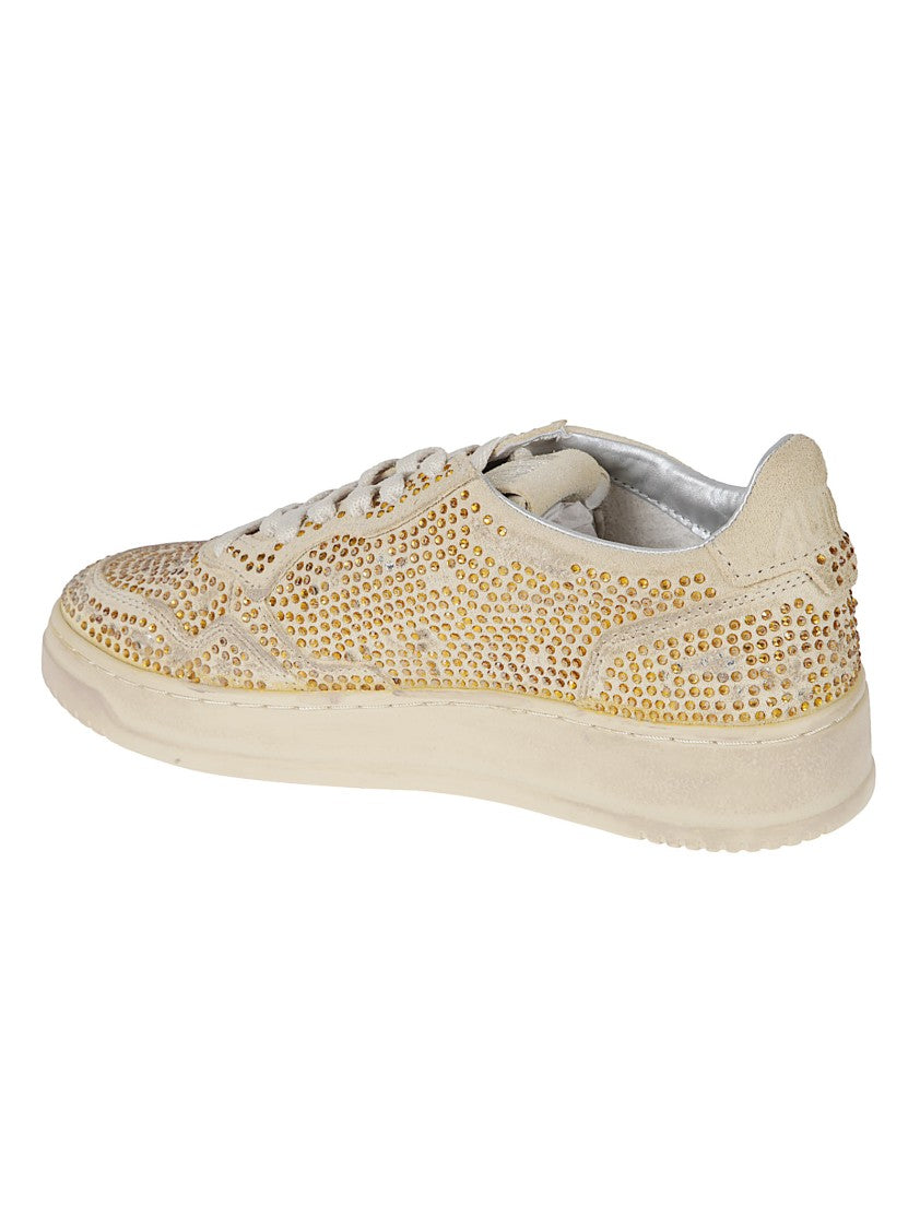 Autry Rose Collection Medalist Studded Sneakers