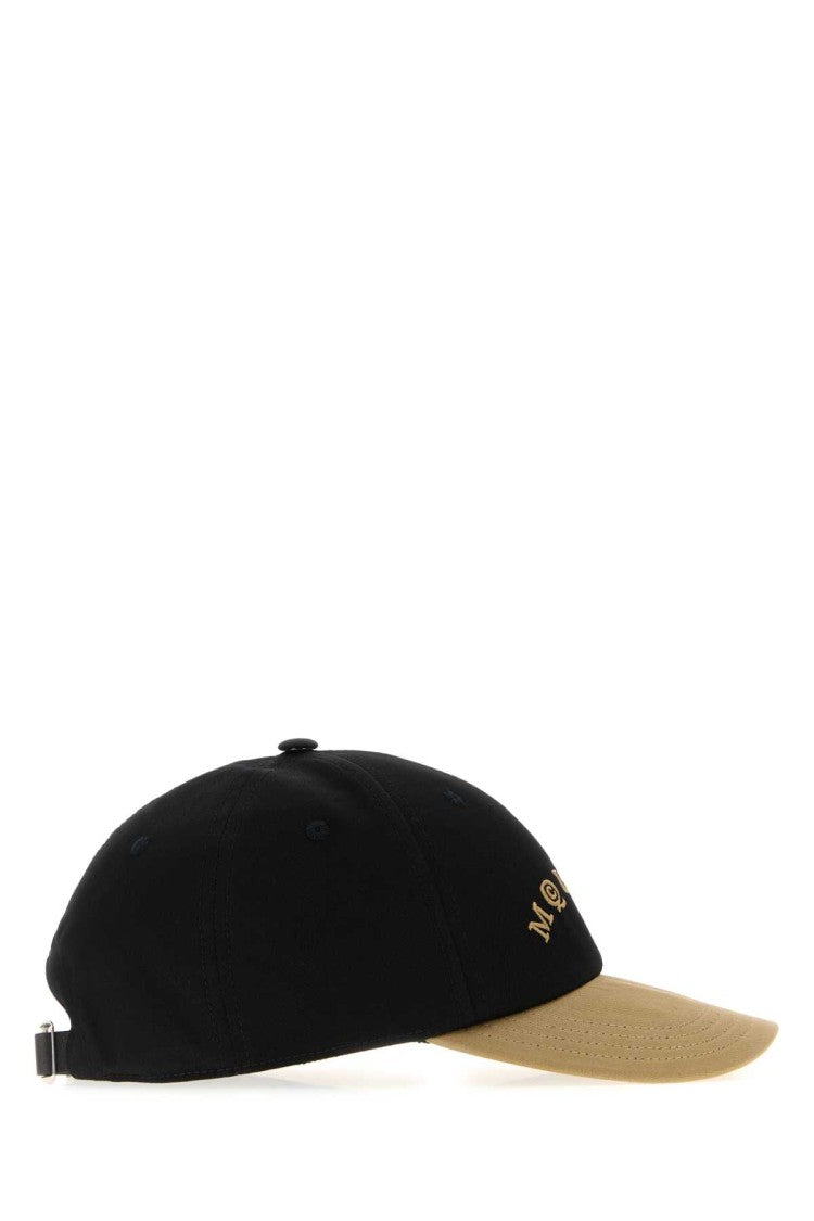 Alexander Mcqueen Two-Tone Cotton Baseball Cap