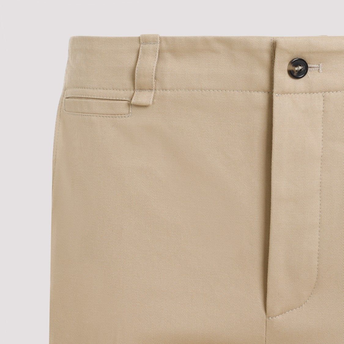 Saint Laurent Beige Cotton Pants