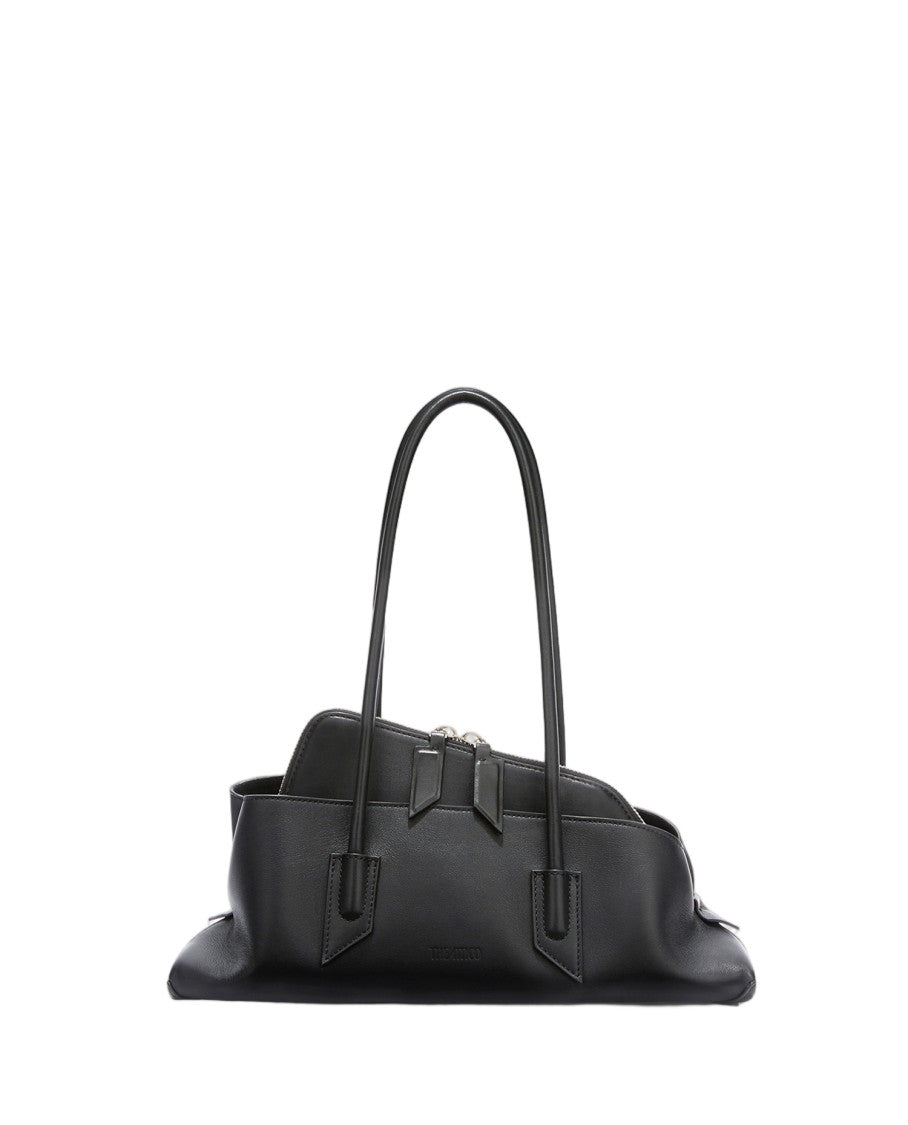The Attico Structured Small Shoulder Bag With Versatile Top Handles