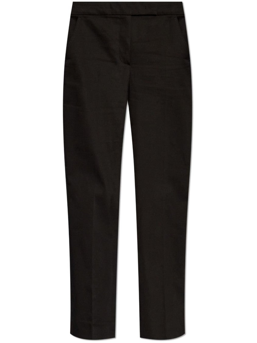 Max Mara Tailored Black Trousers With Smooth Finish
