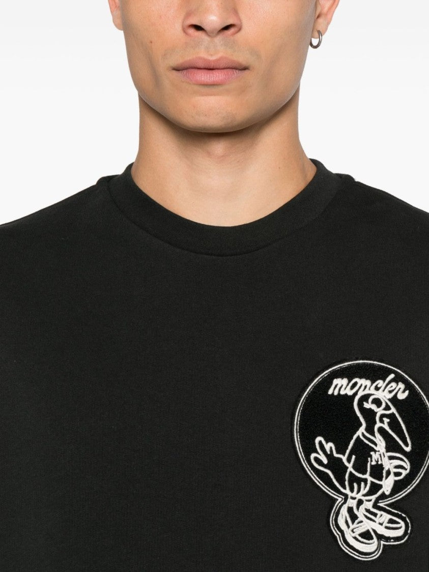 Moncler Relaxed-Fit Gray Sweatshirt