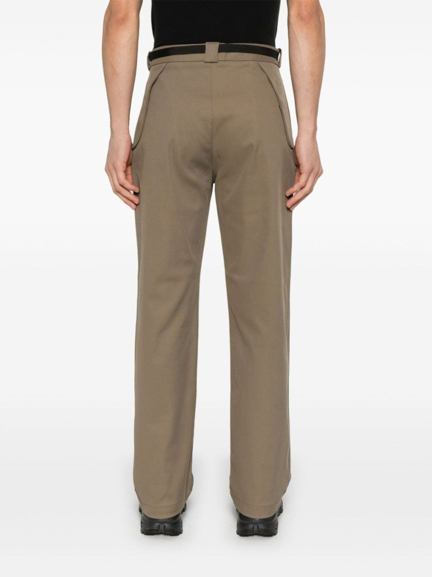 Roa Water-Repellent Beige Chino Trousers