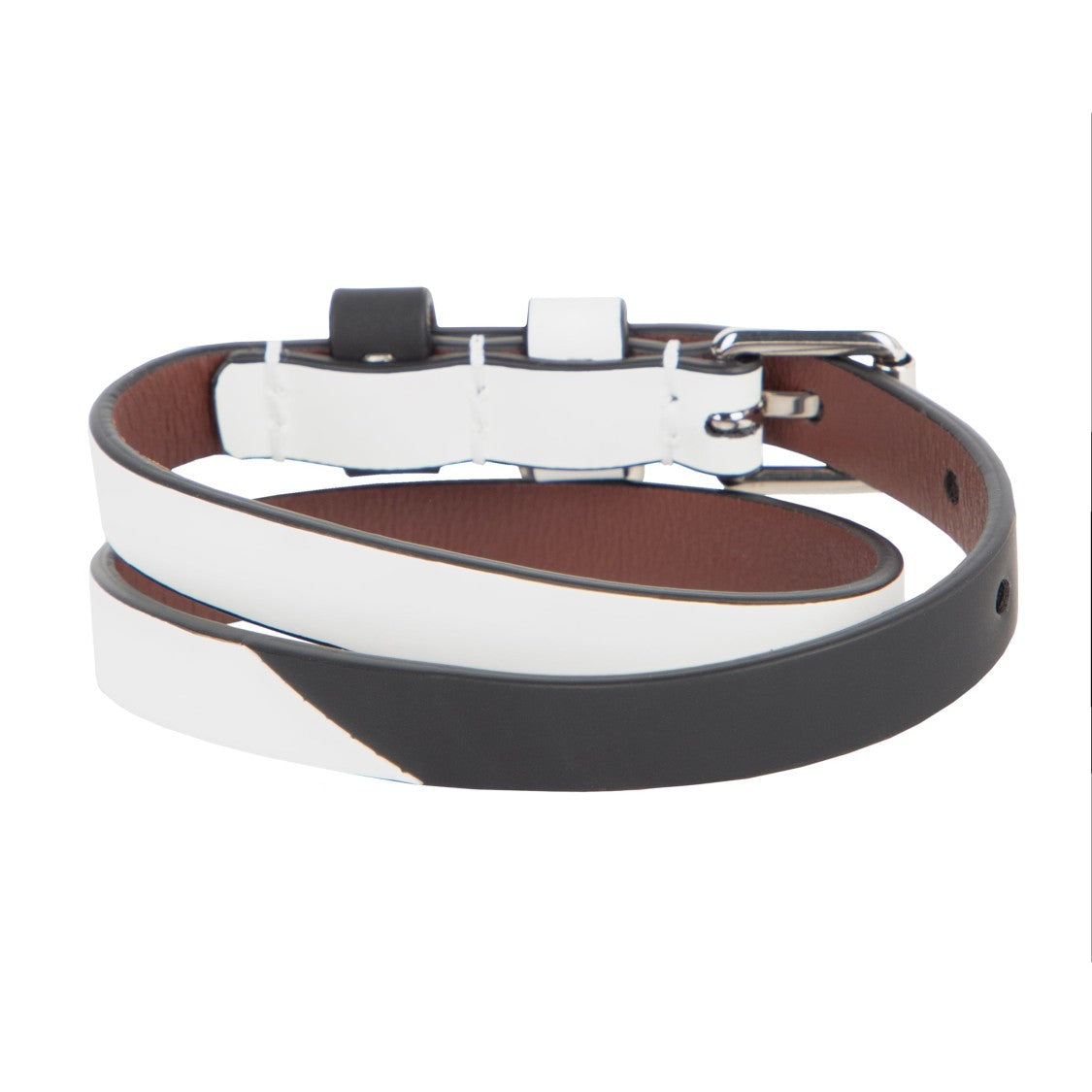 Alexander Mcqueen Skull Leather Bracelet