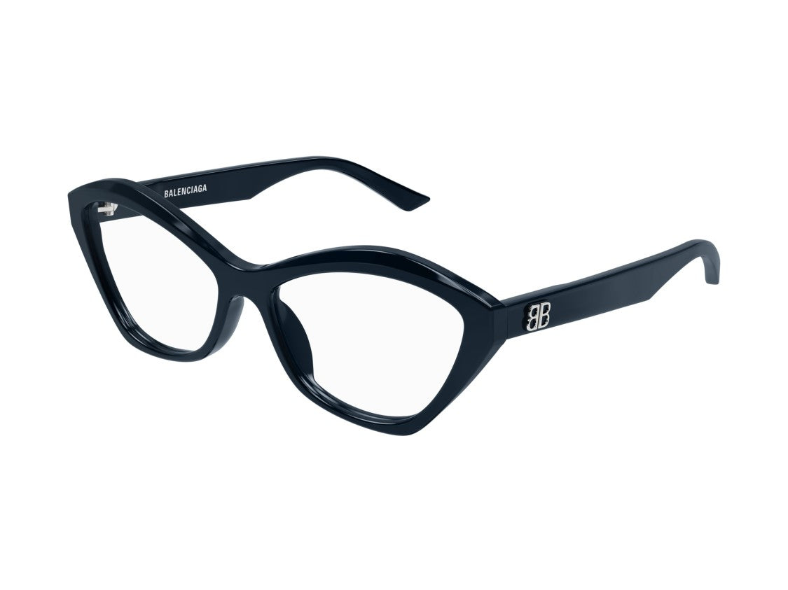Balenciaga Black Bb0341o Glossy Oversized Cat-Eye Sunglasses
