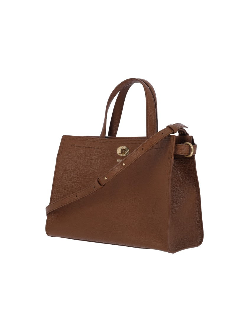 Burberry Brown Small Tote Bag