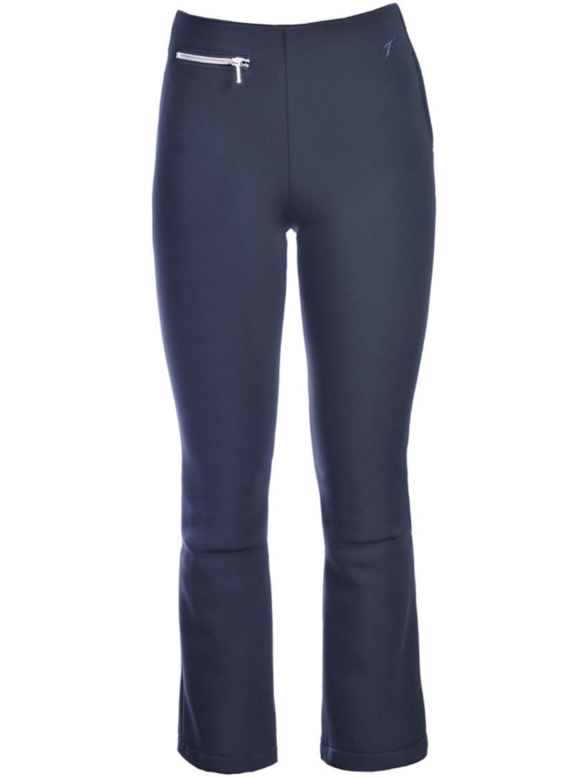 Roberta Tonini Ambra Panski Flared Blue Pants