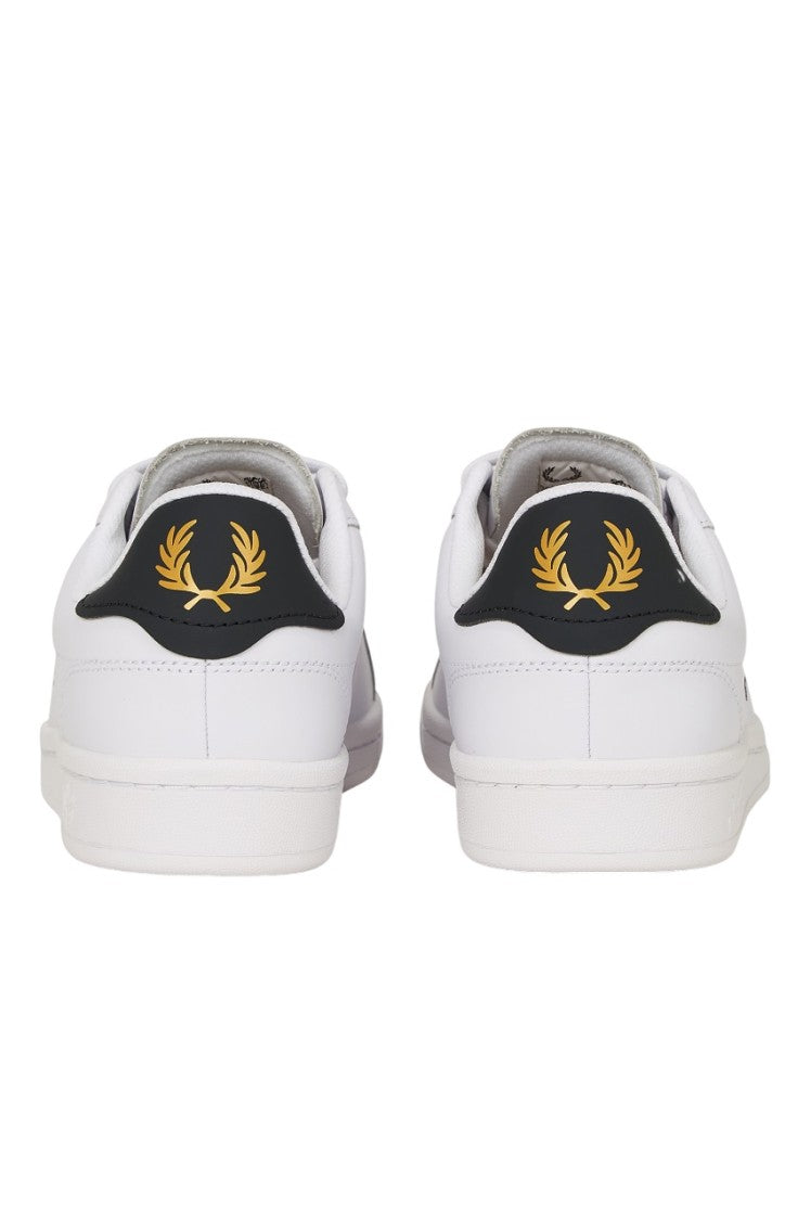Fred Perry Chrome-Free Full-Grain Leather Sneakers