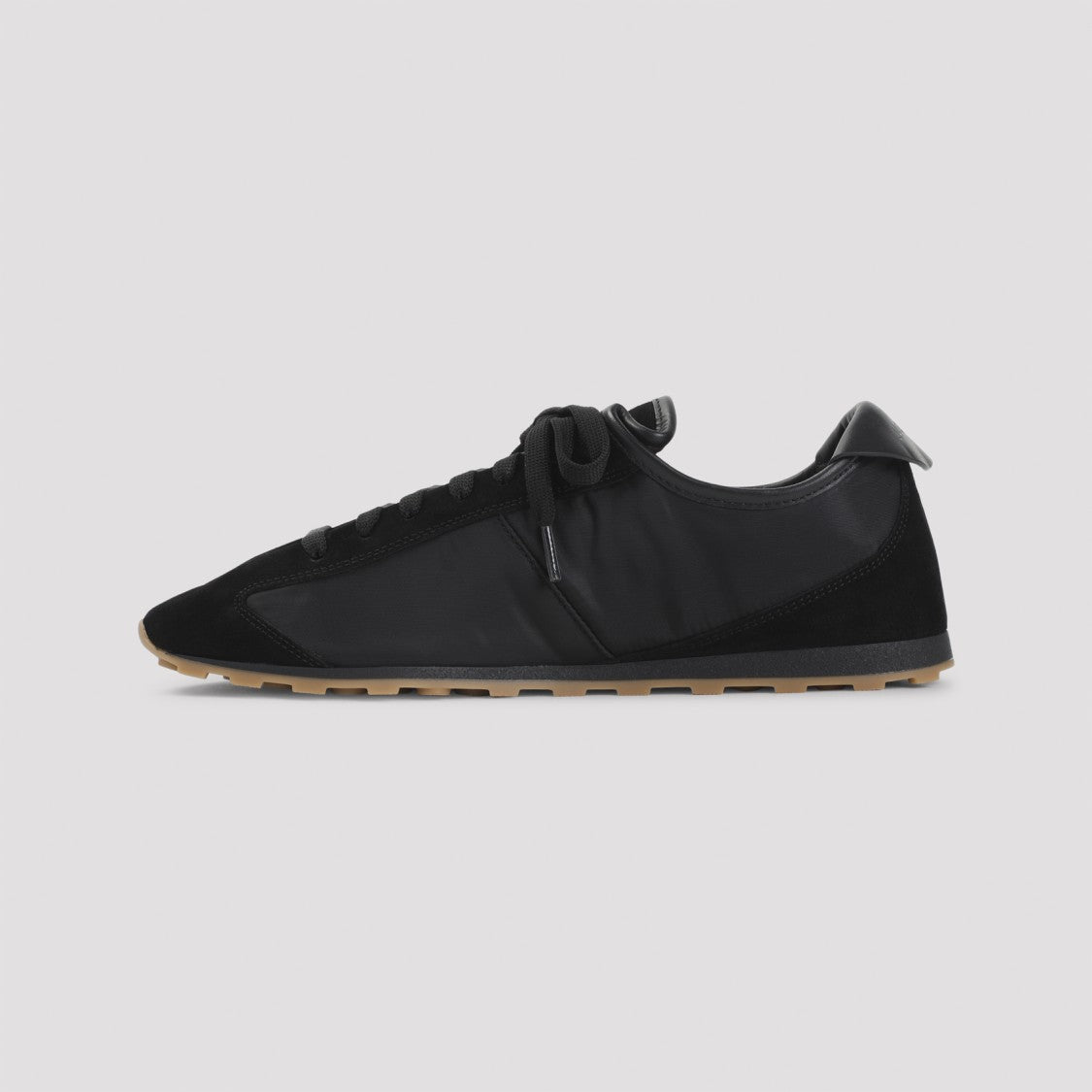 Jacquemus Black Suede Leather Les Tennis Sneakers