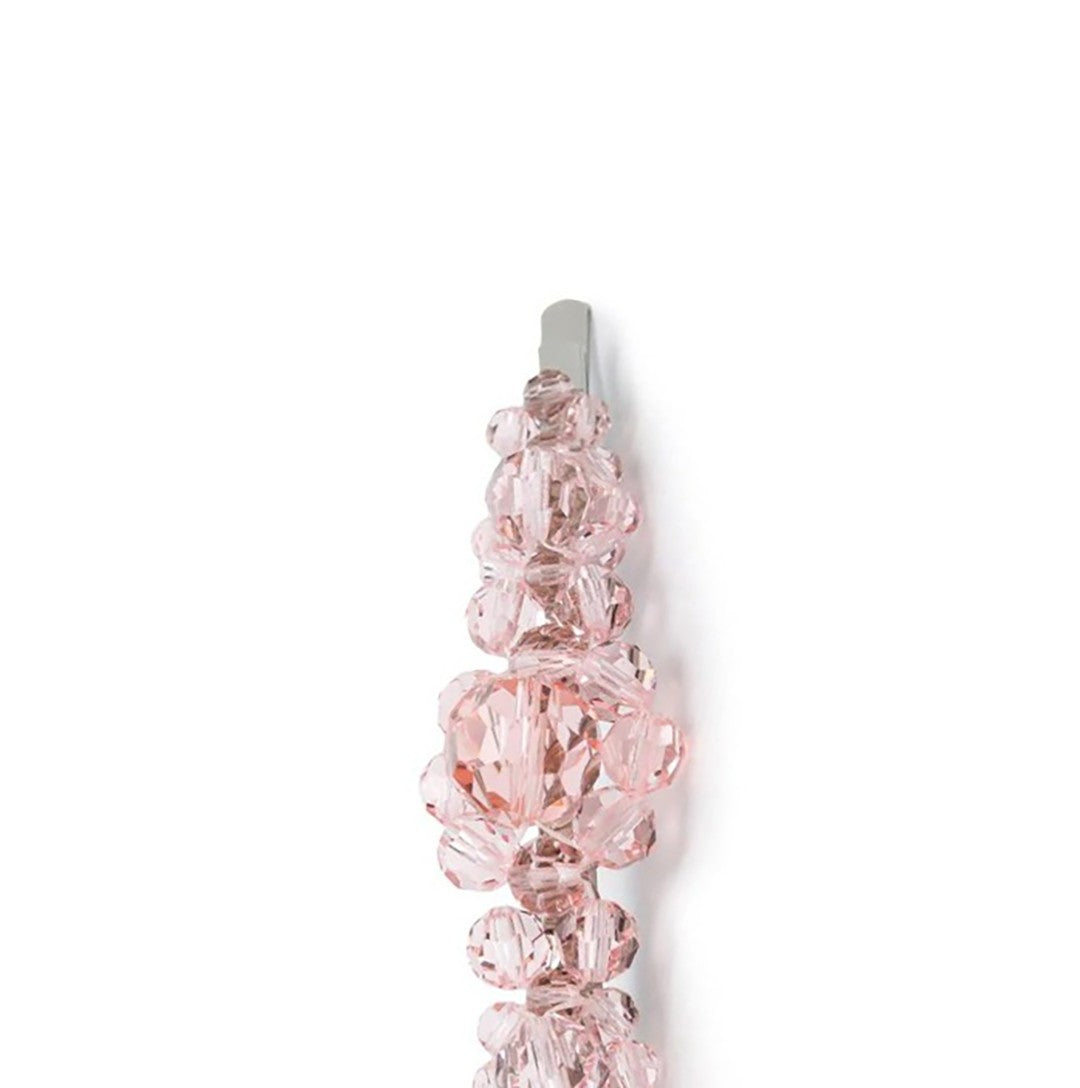 Simone Rocha Large Flower  Hair Accessorie - Pink - Strass