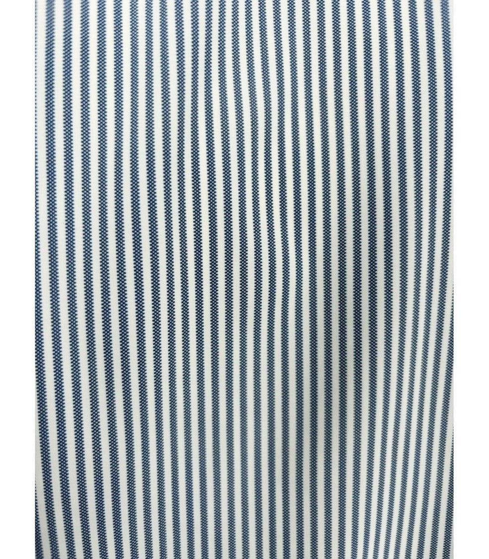 Archivium White And Blue Oxford Effect Shirt