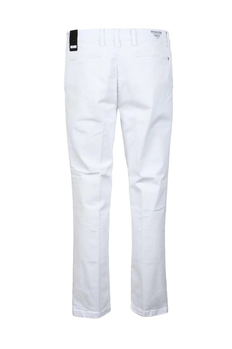 Replay White Men's Cotton Jeans