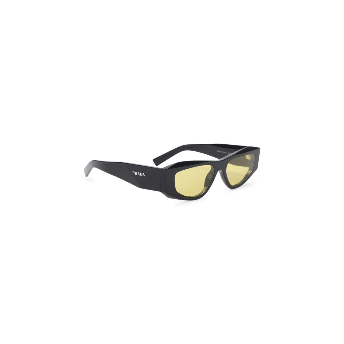 Prada Eyewear Symbole Black Acetate Sunglasses