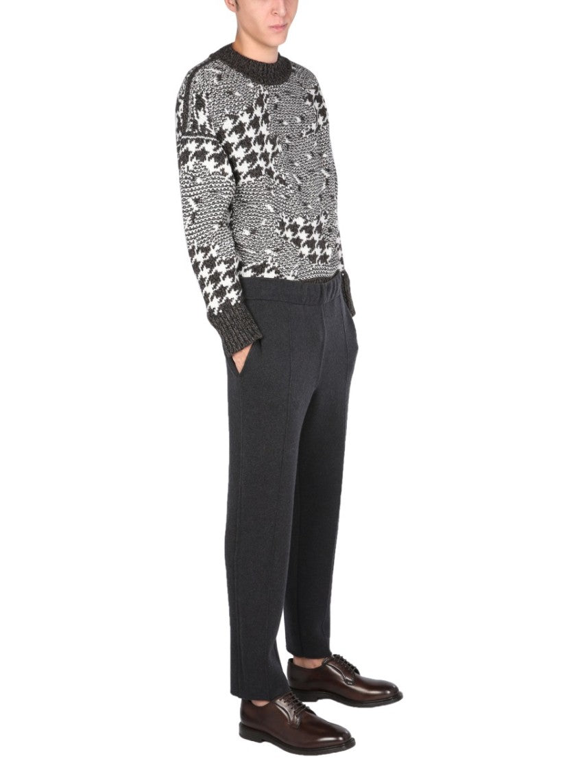 Ermenegildo Zegna Double Knitted Jogging Pants