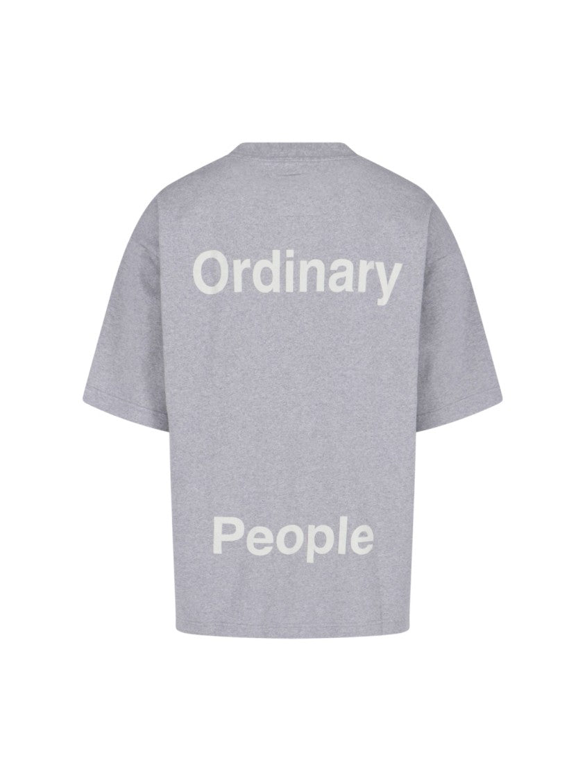 Maison Mihara Yasuhiro "Don't Tag Me" T-Shirt – Grey