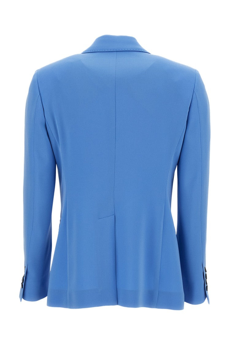 Alberto Biani Single-Breasted Cady Blazer