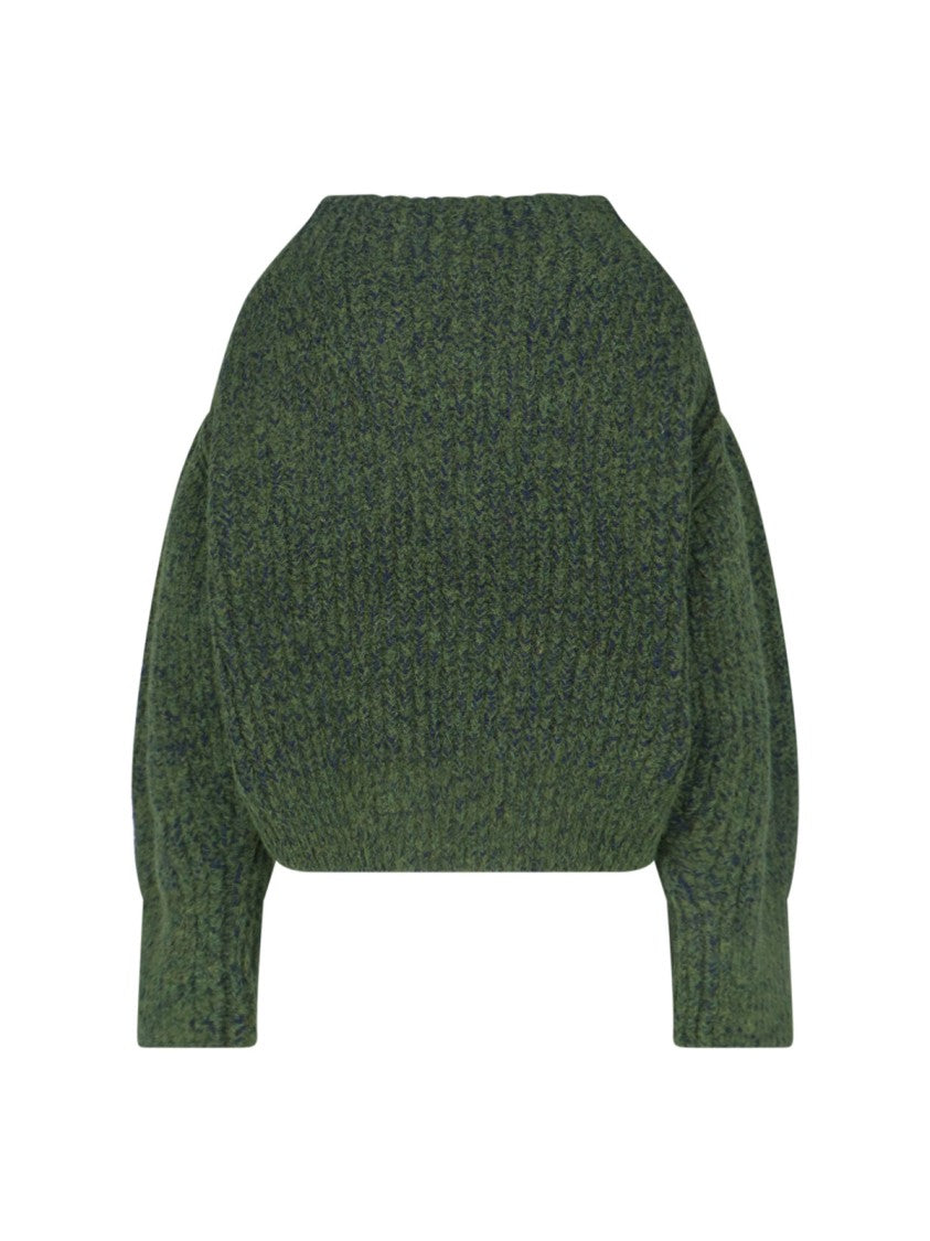 Dries Van Noten Teubina Sweater – Green