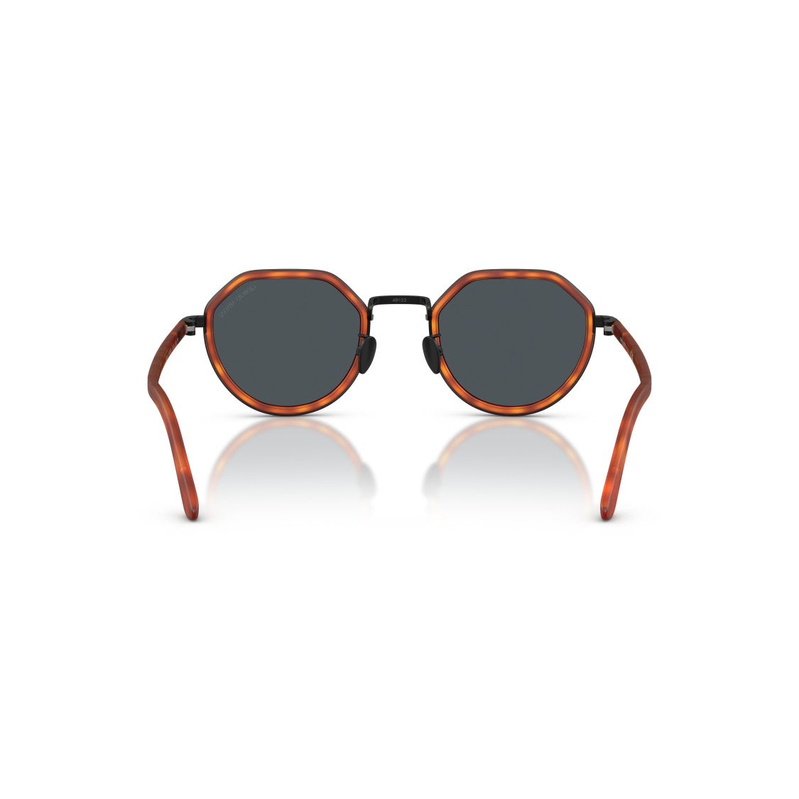 Giorgio Armani 0Ar6181 Geometric Tortoiseshell Sunglasses With Metal Accents