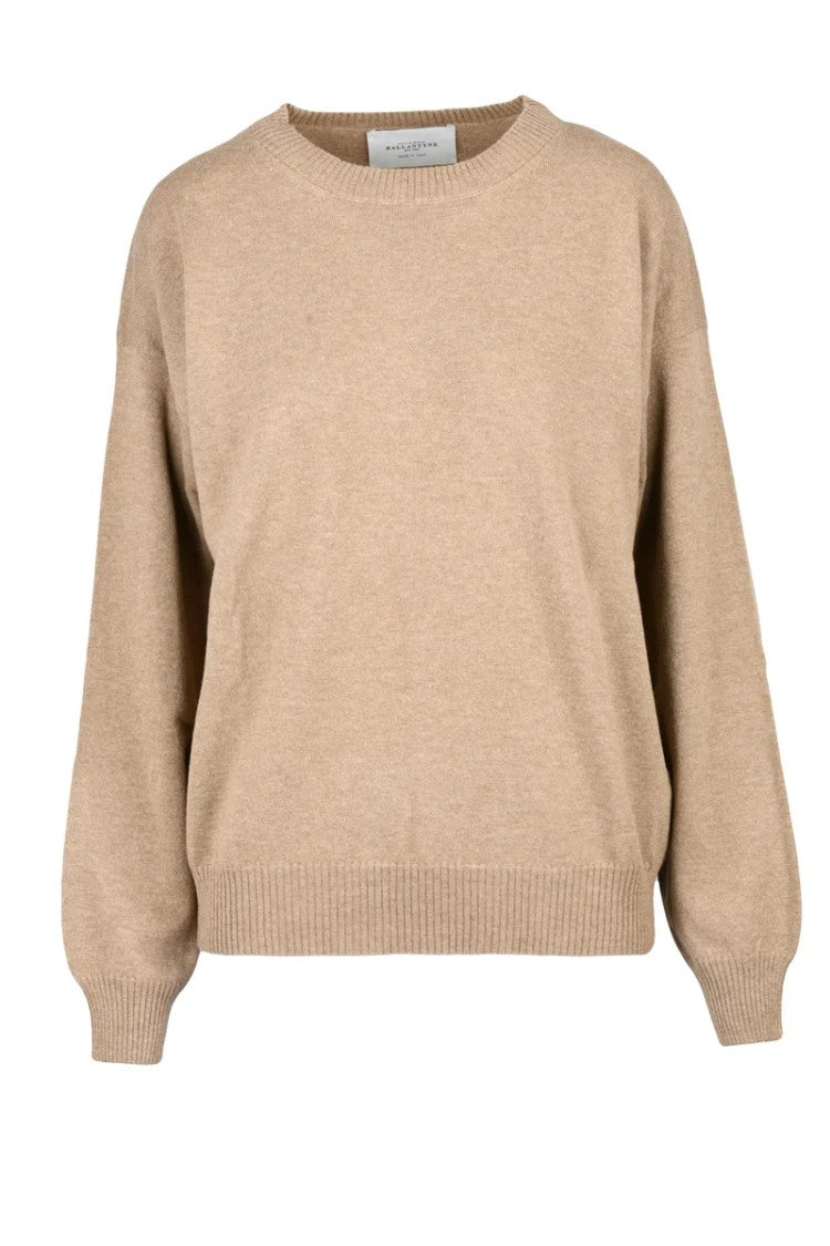 Ballantyne Crew Neck Sweater - Beige