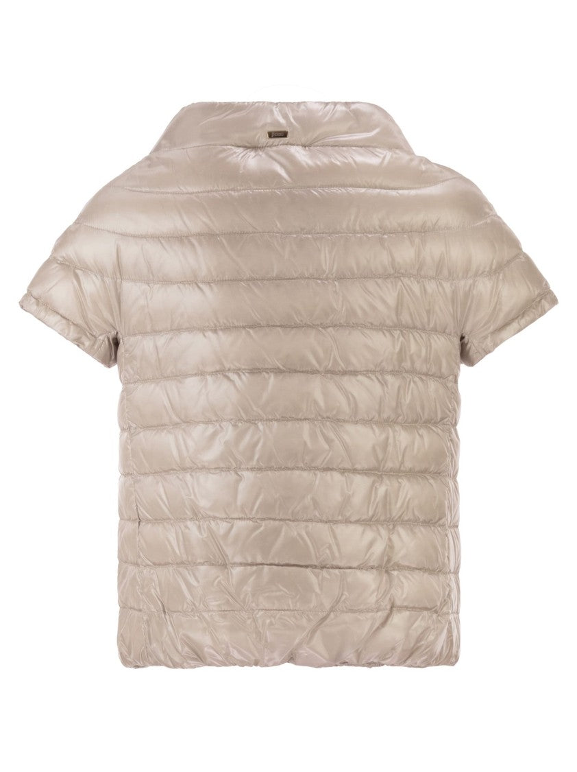 Herno Emilia - Down Jacket With Short Sleeves