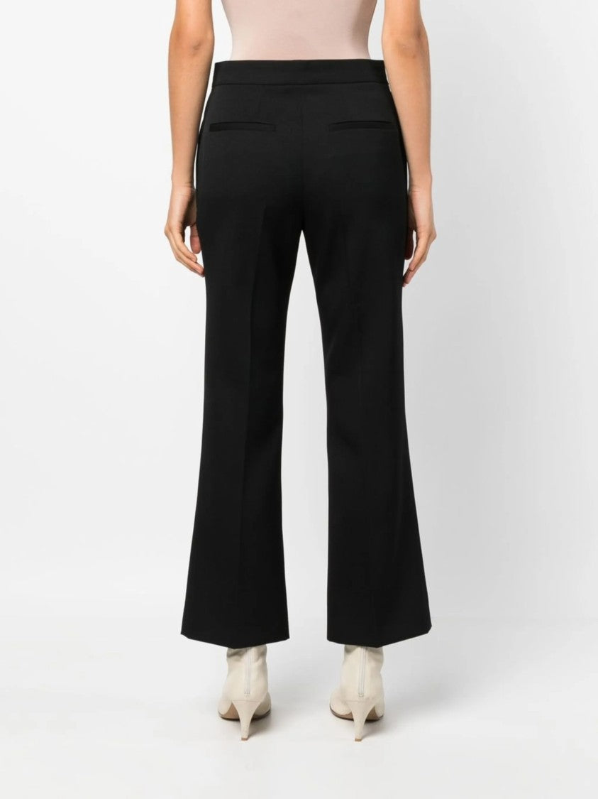 Jil Sander Black Trouser 01 Tailored Bootcut Trousers