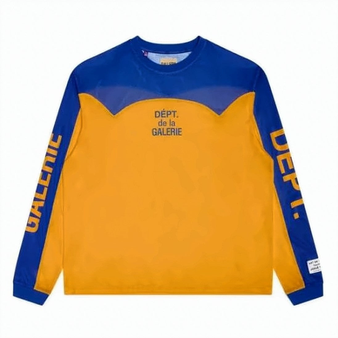Gallery Dept. Color-Block Long-Sleeve Shirt With Curved Yoke Detail