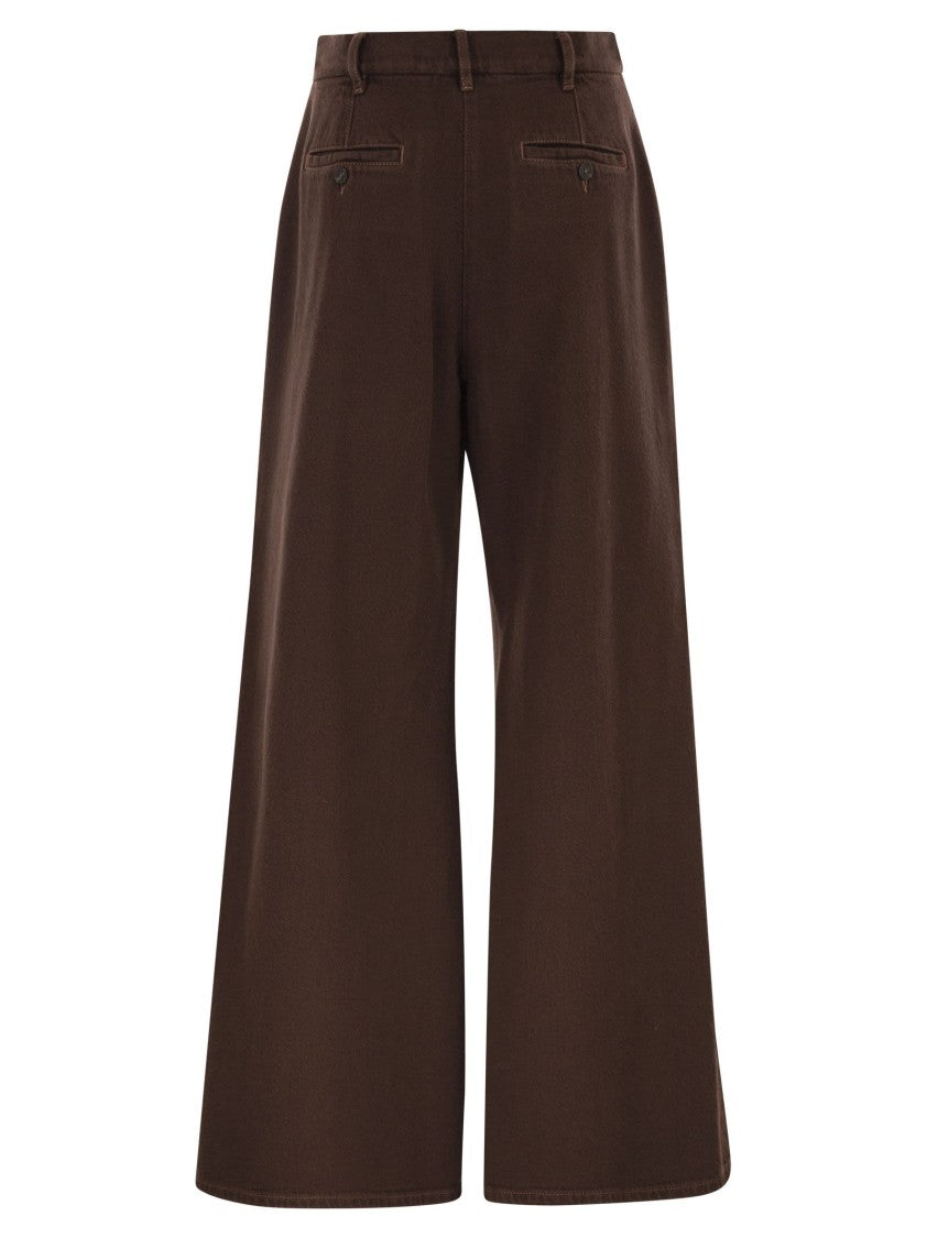 Max Mara Nanda - Cotton Bull Trousers