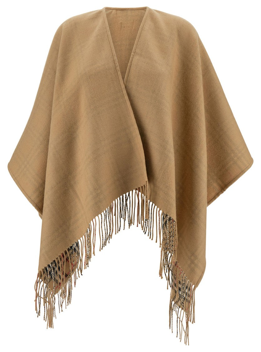Burberry Beige Reversible Cape