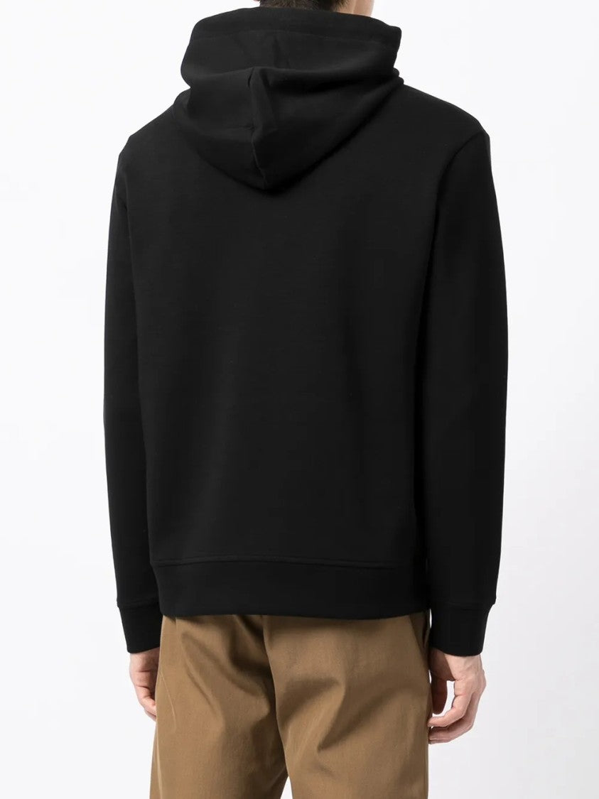 Emporio Armani Black Relaxed Fit Hoodie