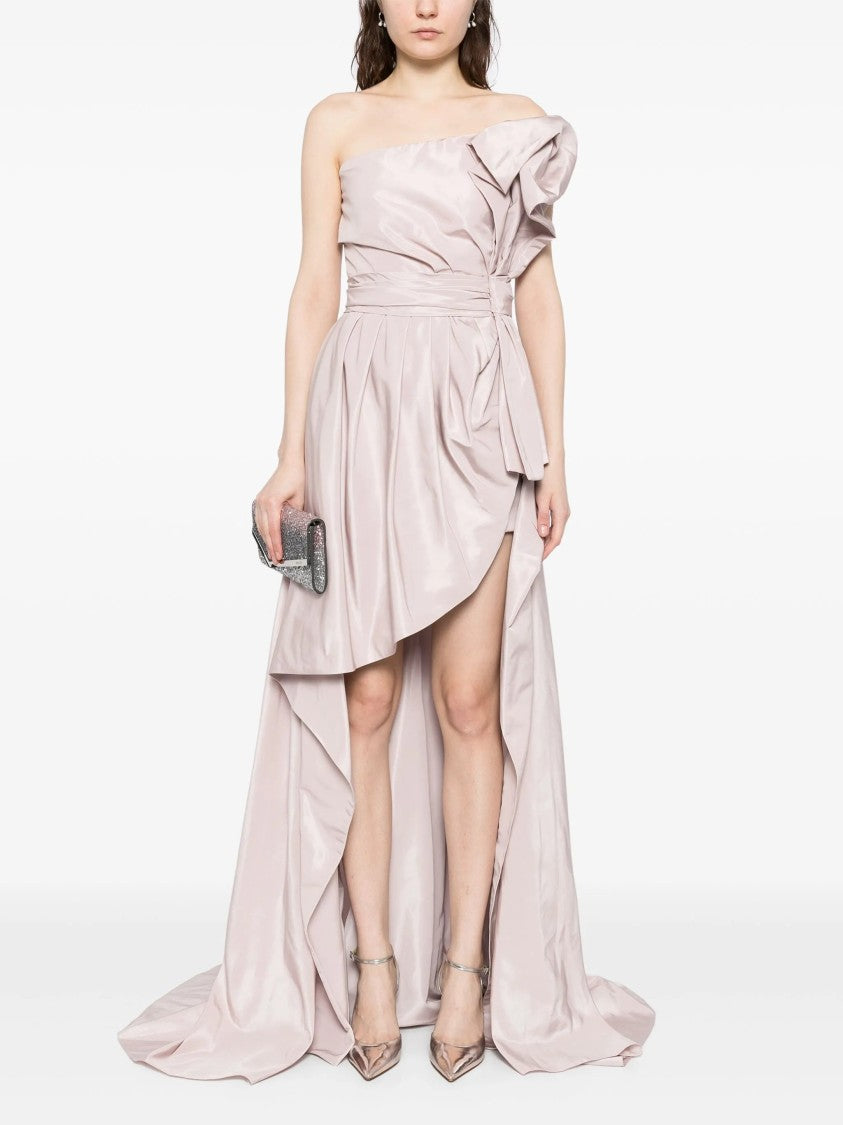Saiid Kobeisy Strapless Taffeta Dress