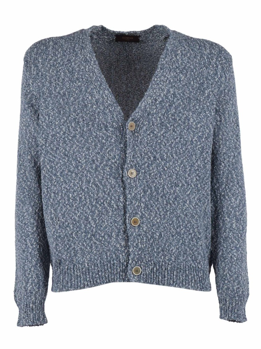 Slowear Zanone Cardigan Ml V Neck Cardigan