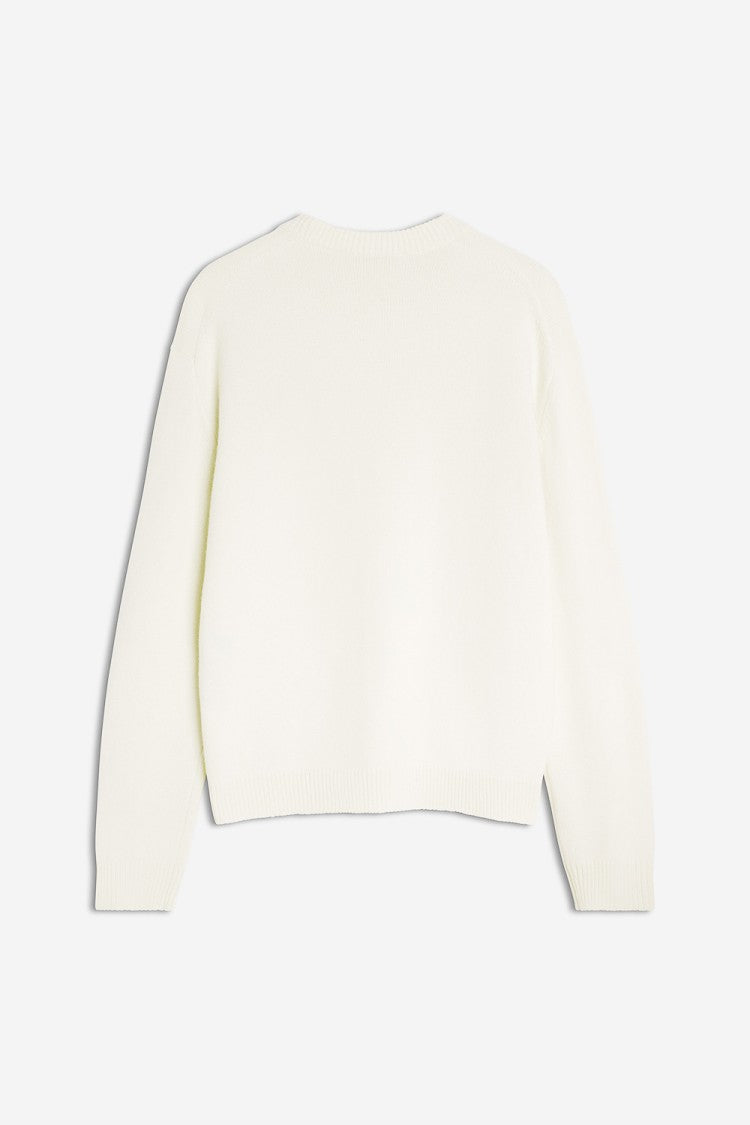 Maison Kitsuné Merino Wool Crewneck Sweater
