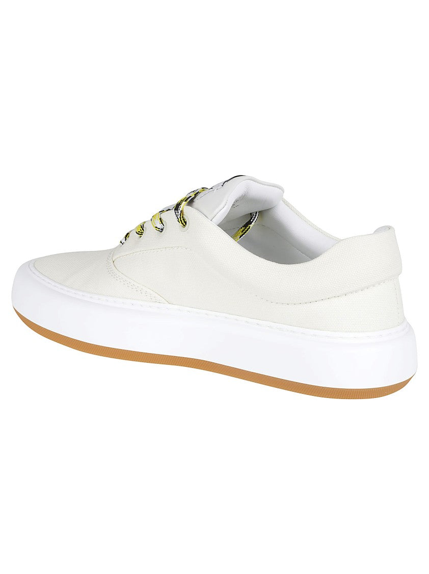 Givenchy Low-Top Cotton Canvas Sneakers With Dual Lace Options