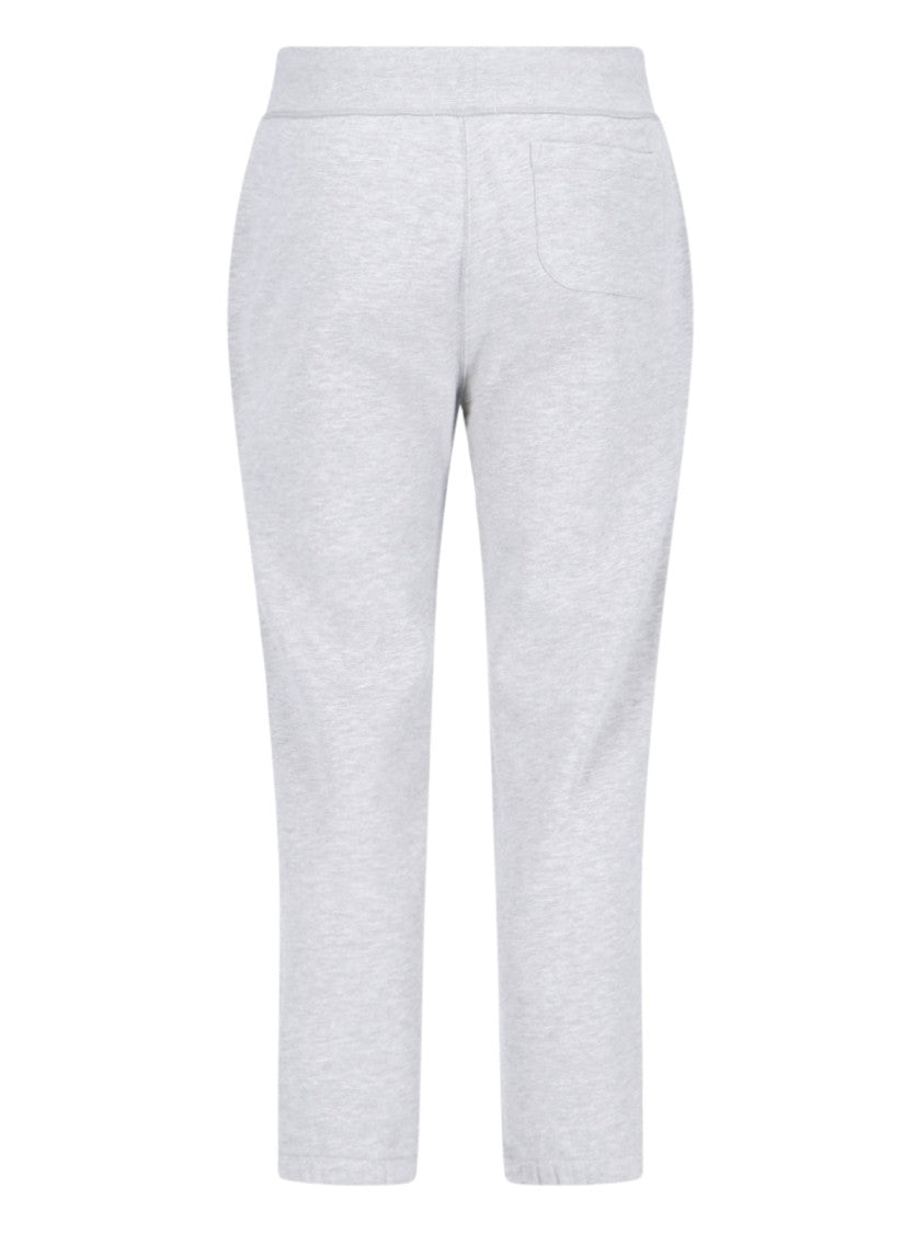 Polo Ralph Lauren Mid-Rise Elastic Waist Sport Pants With Embroidered Logo