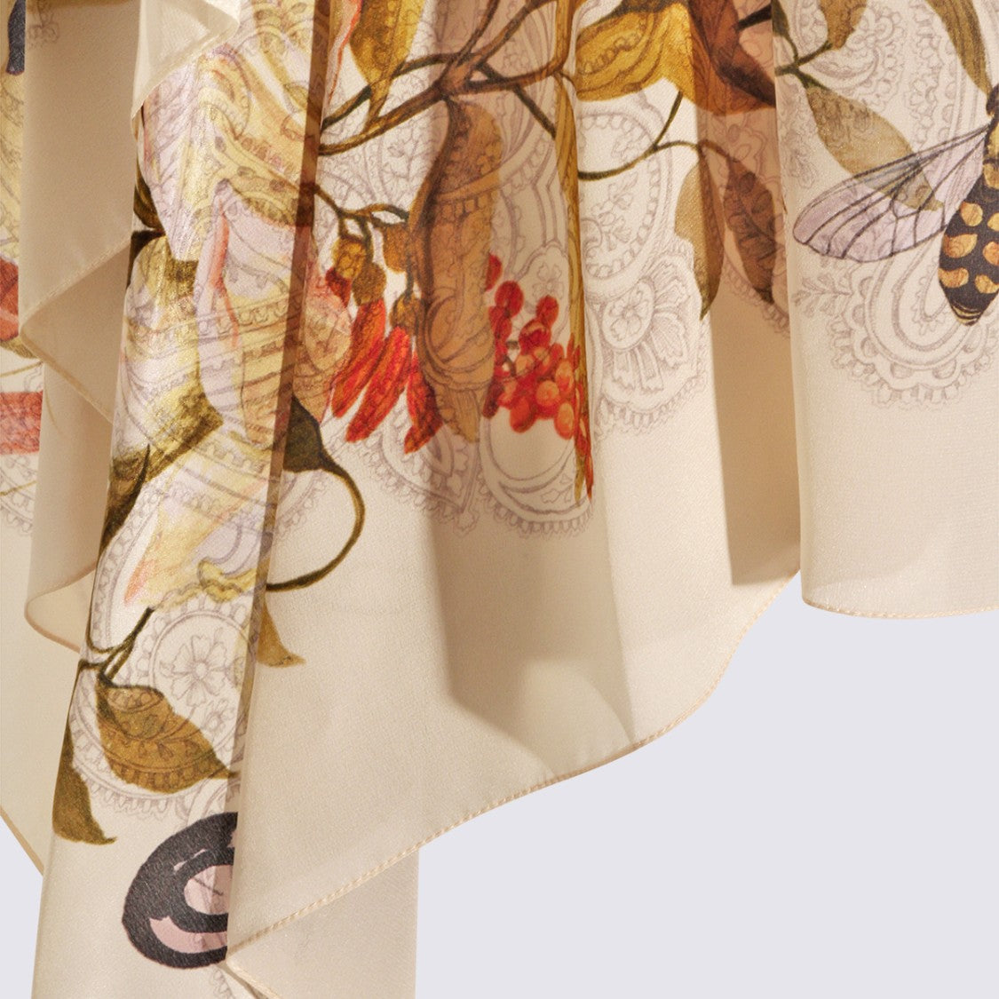 Etro White Silk Top