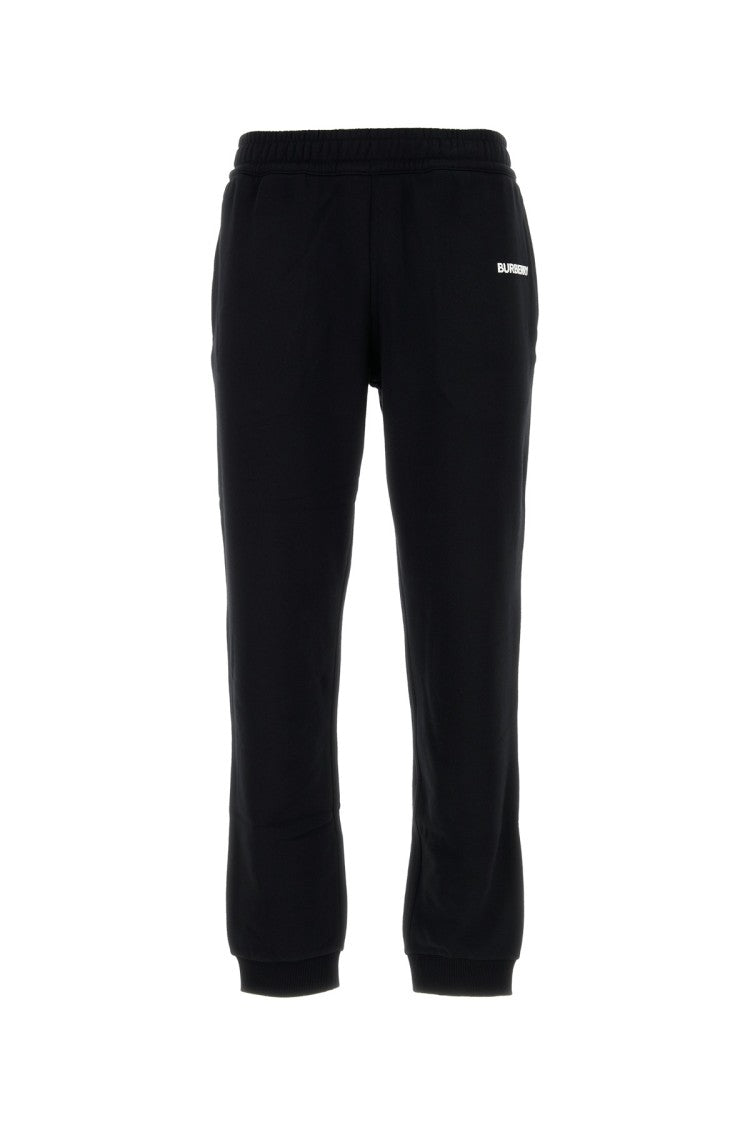 Burberry Black Cotton Joggers