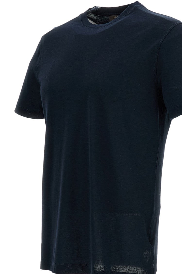 Zanone Slim-Fit Crew Neck T-Shirt In Lightweight Cotton