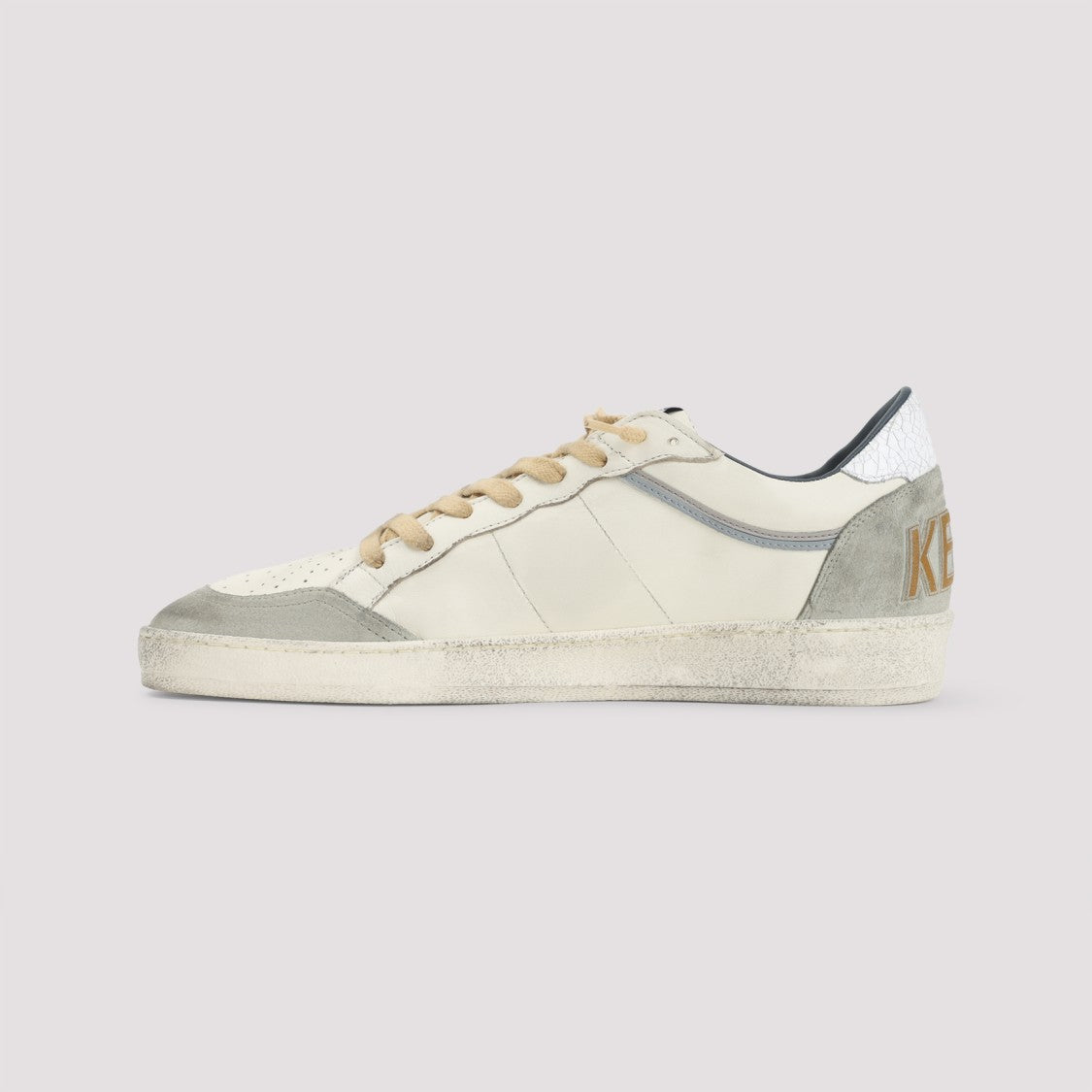 Golden Goose Multicoloured Leather Low-Top Sneakers With Distressed Finish
