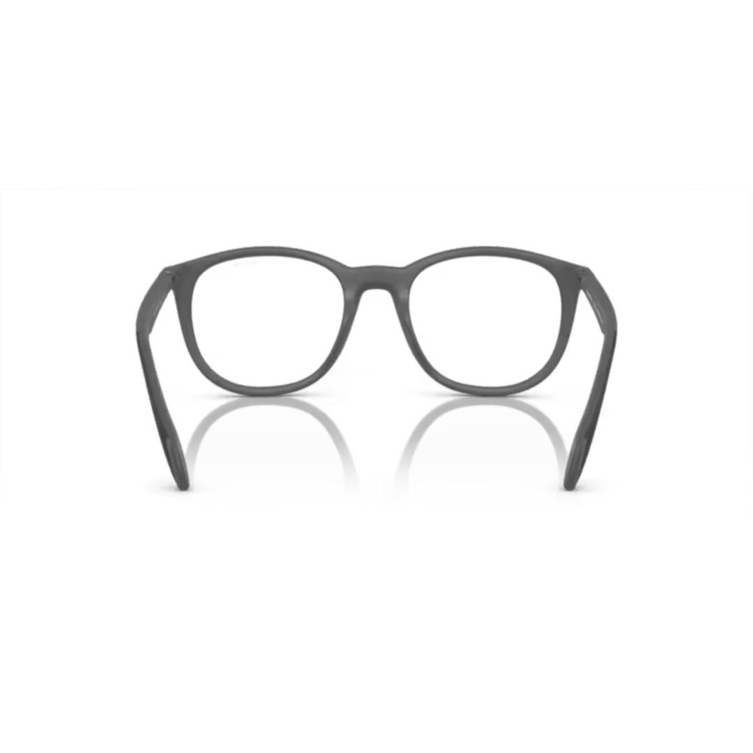 Emporio Armani 0Ea4211 Matte Black Rounded Square Eyeglasses With Interchangeable Lenses