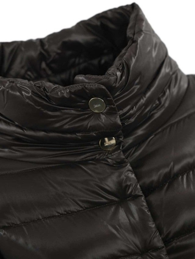Herno 3/4 Length Ultralight Puffer Jacket With Crater Collar